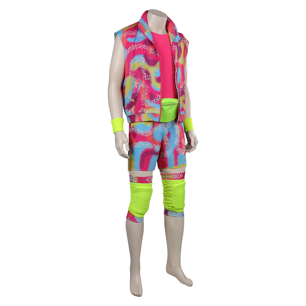 Adult Ken Barbier Movie Cosplay Costume Set Halloween Mens Outfit - 67