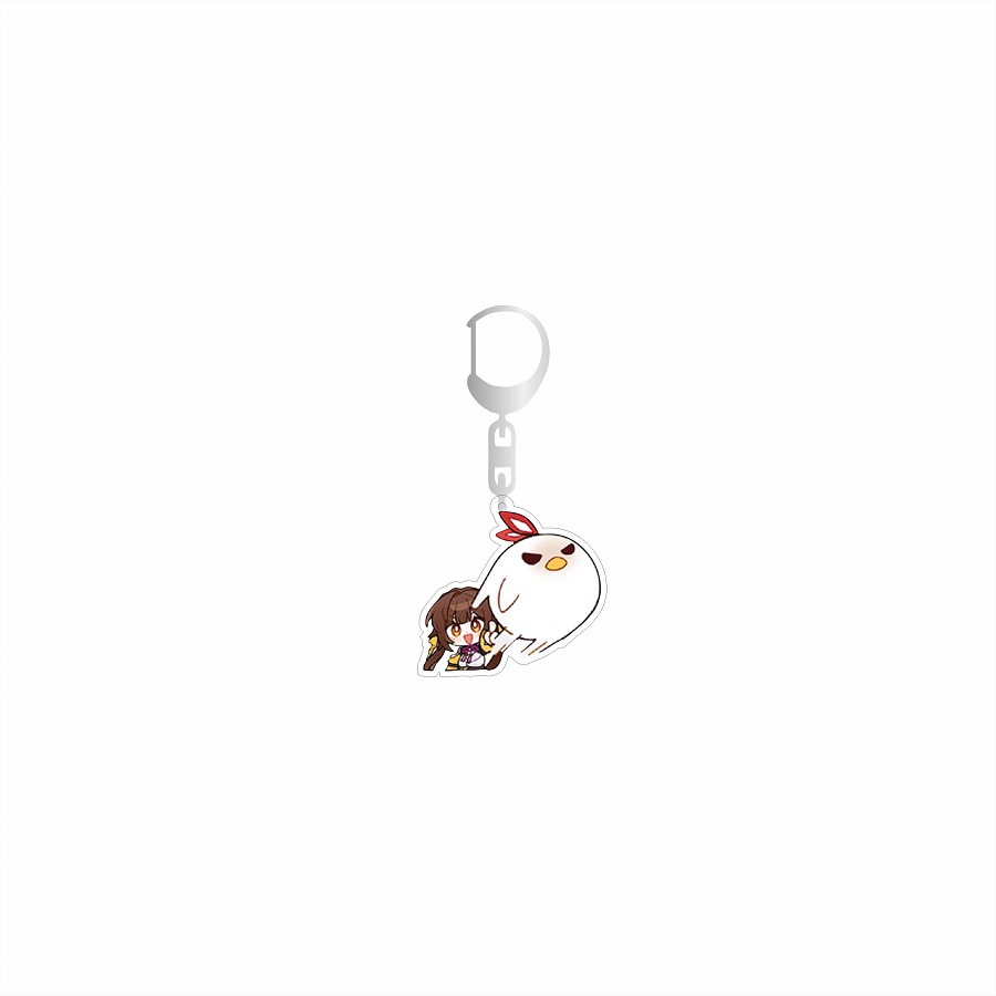Honkai Star Rail Himeko Kafka Blade Keychain Silver Wolf Astral Express Accessory - 17