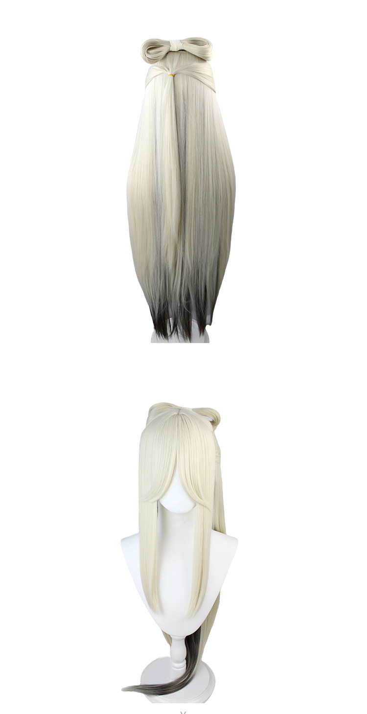 Genshin Impact Ningguang Cosplay Costume Orchid Evening Gown With Wig - 21