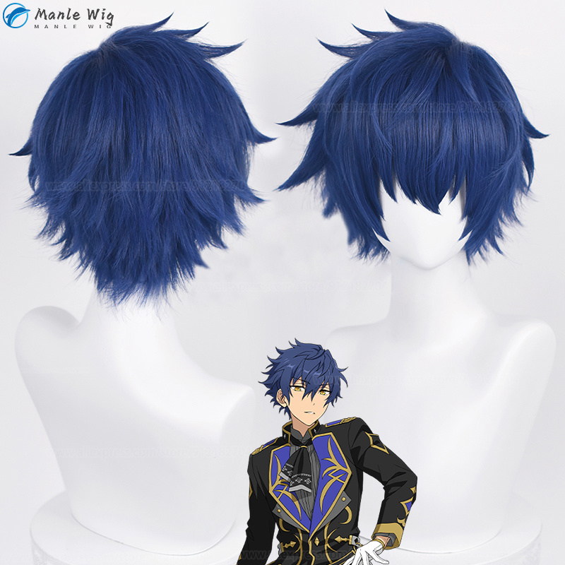 Ensemble Stars Anime Cosplay Wig Set With Cap Tsukinaga Leo Sena Izumi - 67