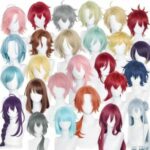 Ensemble Stars Anime Cosplay Wig Set With Cap Tsukinaga Leo Sena Izumi - 1