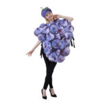 Adult Funny Food Halloween Couple Costumes Pizza Donut Cosplay Outfit - 5
