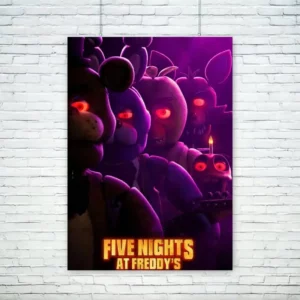 Five Nights At Freddys Horror Movie Poster Autumn Living Room Wall Decor - 2