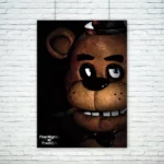 Five Nights At Freddys Horror Movie Poster Autumn Living Room Wall Decor - 6