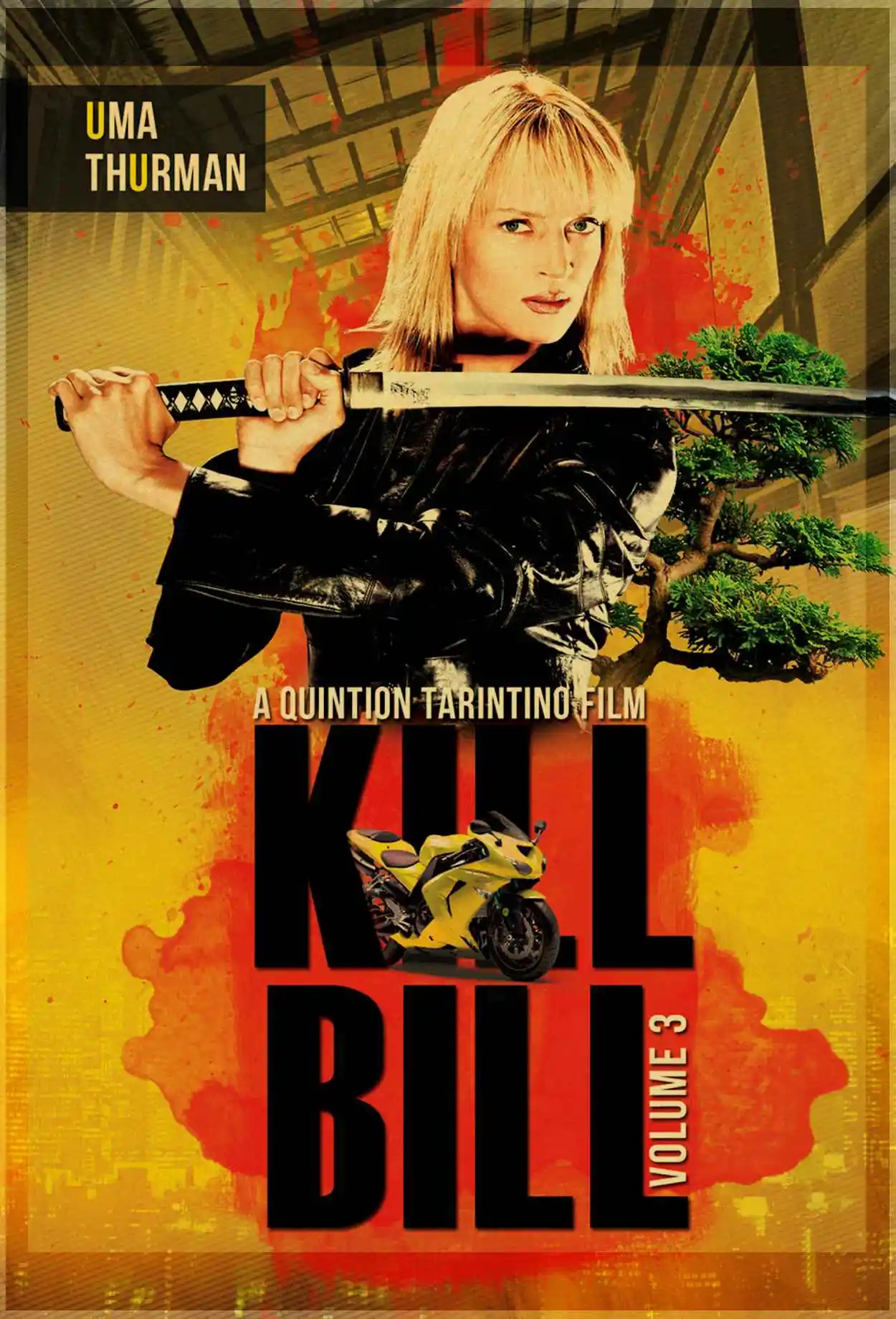 Classic Vintage Movie Posters Pulp Fiction Kill Bill Fight Club Art - 8