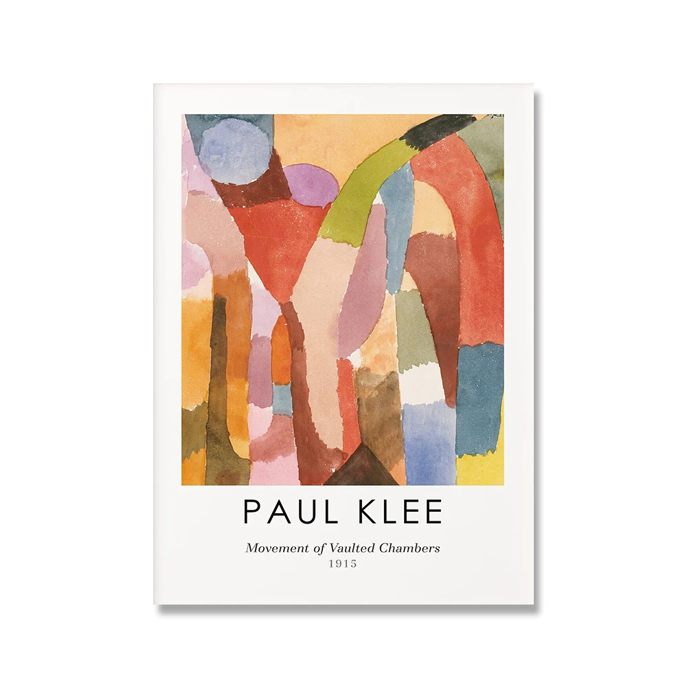 Paul Klee Modern Minimalist Canvas Wall Art For Home Decor Unframed - 16