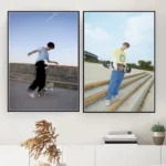 Kpop Txt Album Poster Fight Or Escape Canvas Wall Decor - 2
