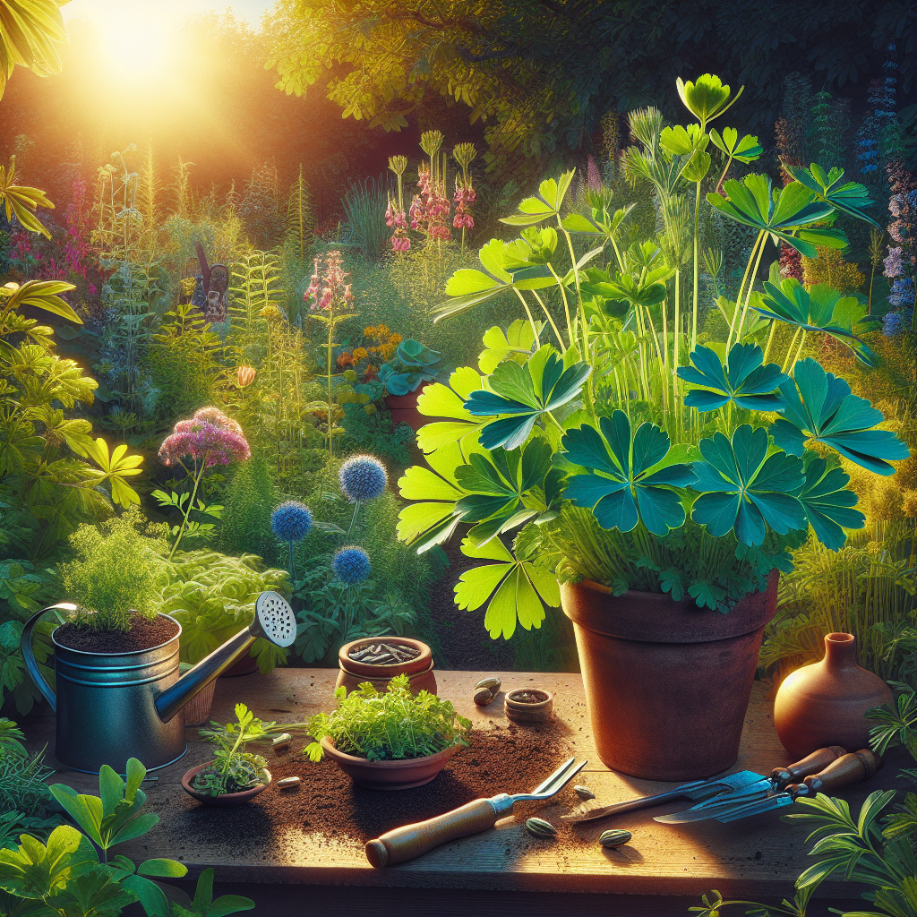 How to Grow Rue Herb Seeds for Culinary and Medicinal Use: A Step-by-Step Guide  