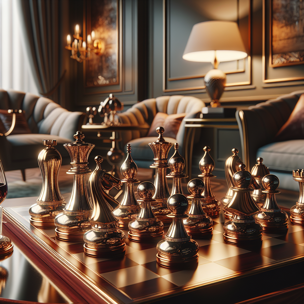Enhancing Aesthetics: The Luxury Chess Set That Transforms Game Nights
