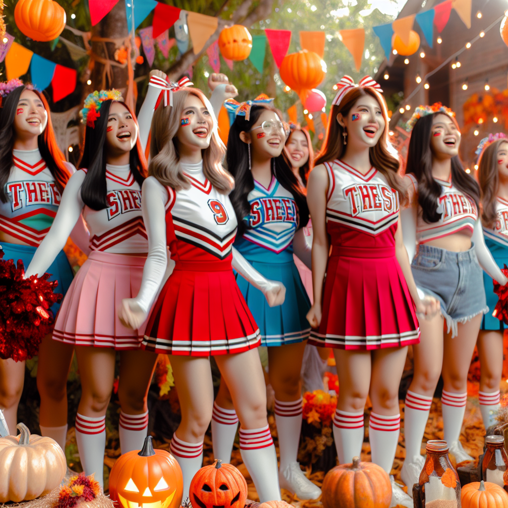 Embrace School Spirit with the Taylor High School Cheerleader Costume for Halloween Events  