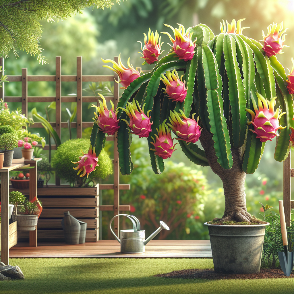 Essential Tips for Cultivating Dragon Fruit Plants at Home  