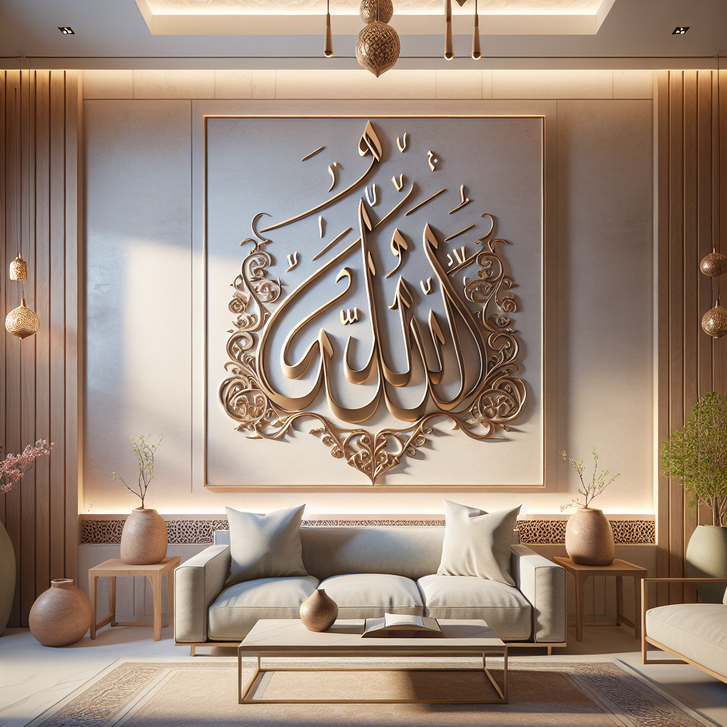 The Cultural Heritage and Aesthetic Value of Arabic Calligraphy in Modern Spaces
