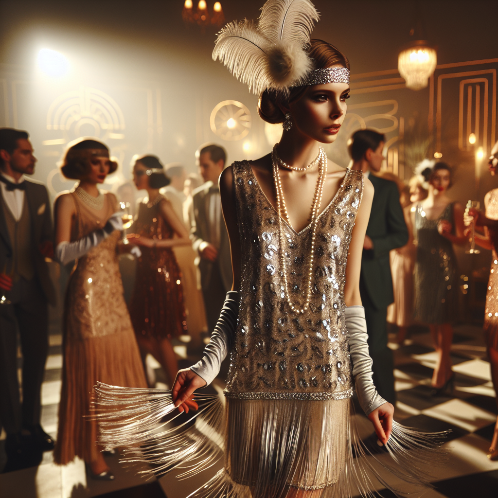 The Vintage Charm of Fringe Detail Dresses Perfect for Parties  