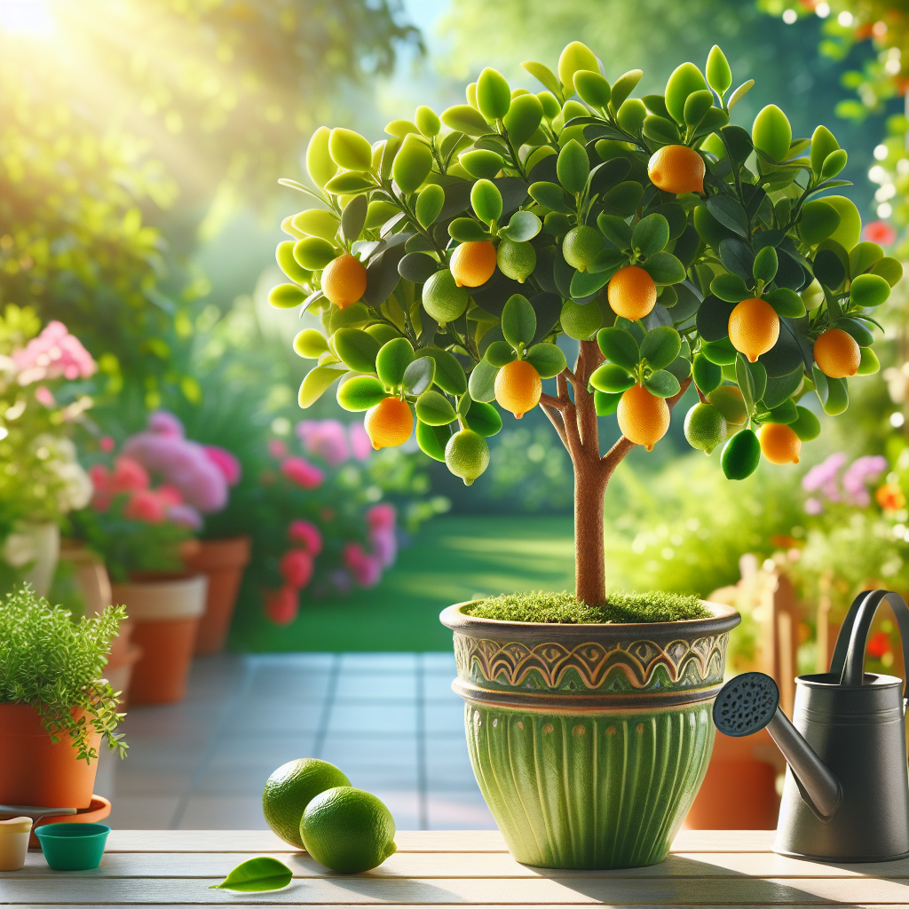 How to Grow Dwarf Finger Lime Trees in Pots for Maximum Yield