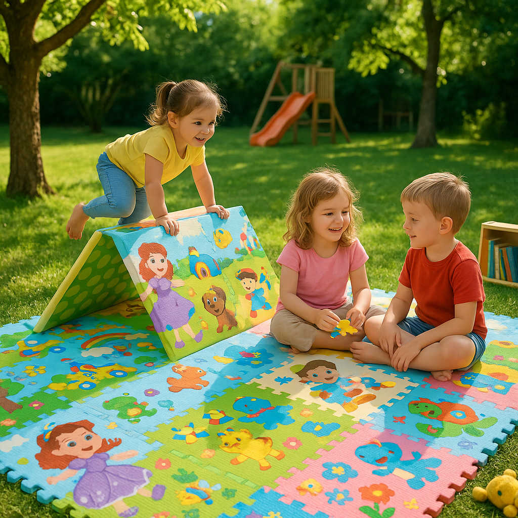 Ensuring Indoor and Outdoor Fun with a Soft and Safe Play Surface  