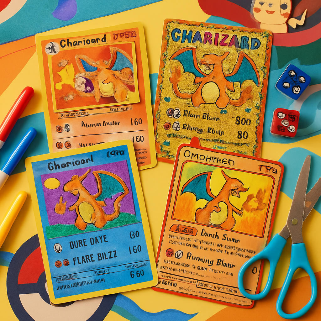 Innovative Ideas for Enhancing Gameplay with Charizard-Themed DIY Cards  