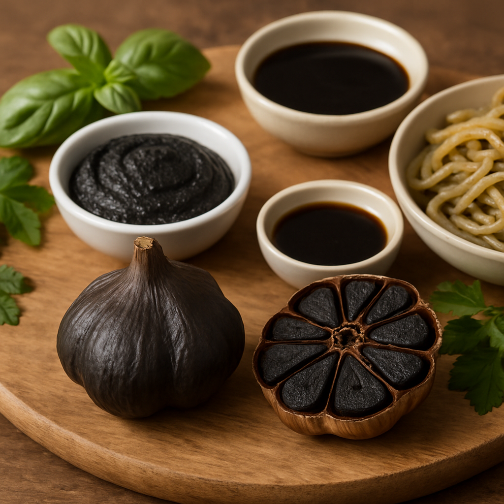 Health Benefits of Black Garlic in Cooking: Antioxidants and Immune Support Health Benefits of Black Garlic in Cooking: Antioxidants and Immune Support