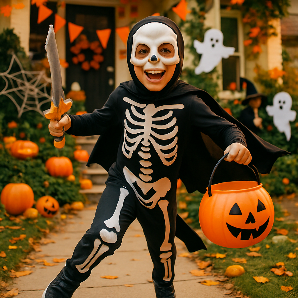 The Importance of a Comfortable Full-Body Skull Costume for Halloween Fun  