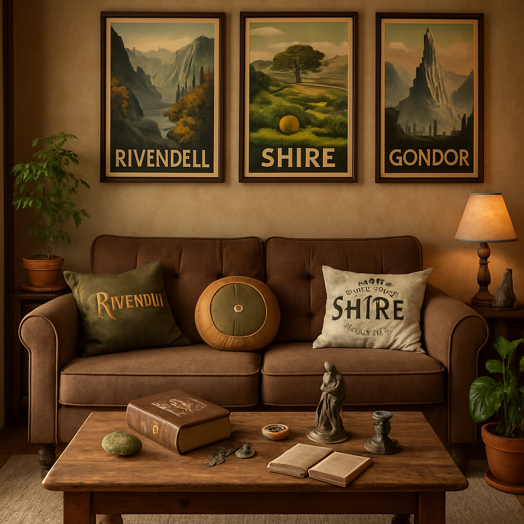 How Fantasy-Inspired Home Decor Captures the Essence of The Lord of the Rings  